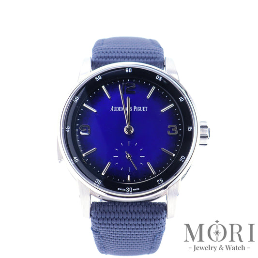 オーデマ ピゲ Code 11.59 ミニッツリピーター 26395BC.OO.D321CR.01 ホワイトゴールド ブルーエナメル 41mm。ランクN新品。 | MORI Jewelry&Watch