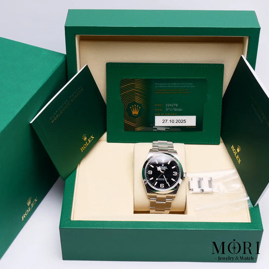 【2025年保/新品同様】ロレックス エクスプローラー 40 Ref.224270|Sランク 付属品完備