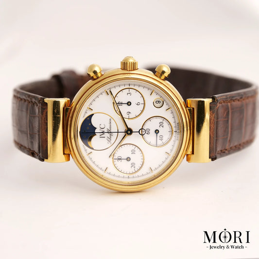 【Vintage】IWC リトル・ダヴィンチ IW373601 ムーンフェイズ クロノグラフ