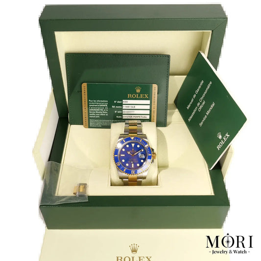 【希少】ロレックス ROLEX サブマリーナーデイト 116613LB マットブルー 2012年