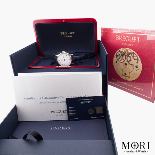 【未使用品】Breguet 2025BH289W6 ブレゲ クラシック スースクリプション 18KRG グランフーエナメル 2025年 | MORI