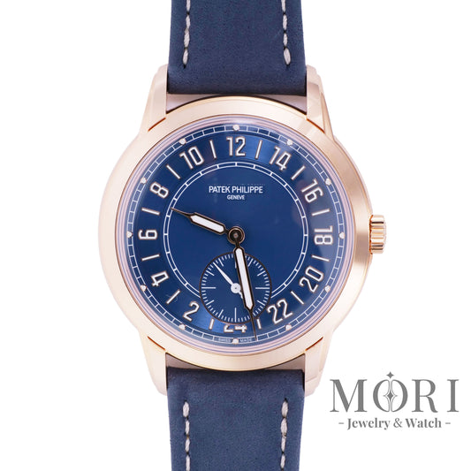パテックフィリップ 5224R-001 カラトラバ トラベルタイム ローズゴールド 24時間表示 42mm。2026年1月正規保証书。ランクN新品。 | MORI Jewelry&Watch