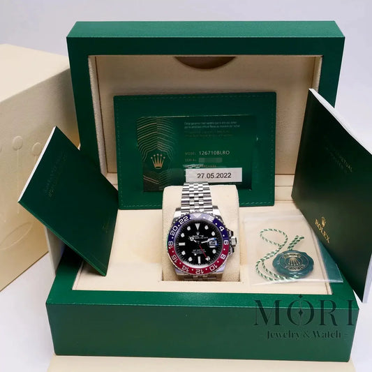 【中古】ロレックス ROLEX GMTマスターII 126710BLRO ペプシ 40mm