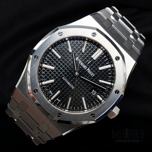 オーデマピゲ AP ロイヤルオーク 41mm 15400ST.OO.1220ST.01 ブラック