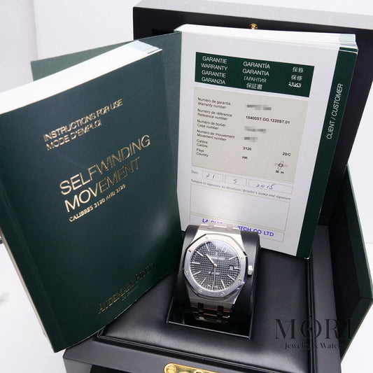 【中古】オーデマピゲ AP ロイヤルオーク 41mm 15400ST.OO.1220ST.01 ブラック