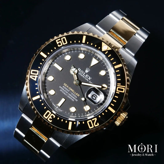 【超美品】【商談中】ロレックス シードゥエラー 126603 ブラック ゴールド/ステンレススチール 自動巻き メンズ