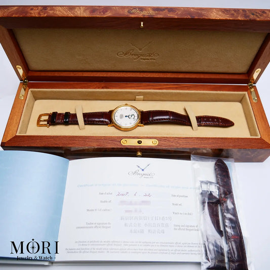 【美品】ブレゲ Breguet クラシック 3910BA/15/984 K18YG 手巻き 35mm メンズ腕時計