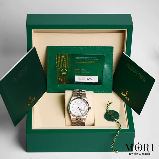 【2025年保/未使用】ランドドゥエラー 127234 インテンスホワイト/ハニカムモチーフ 36mm