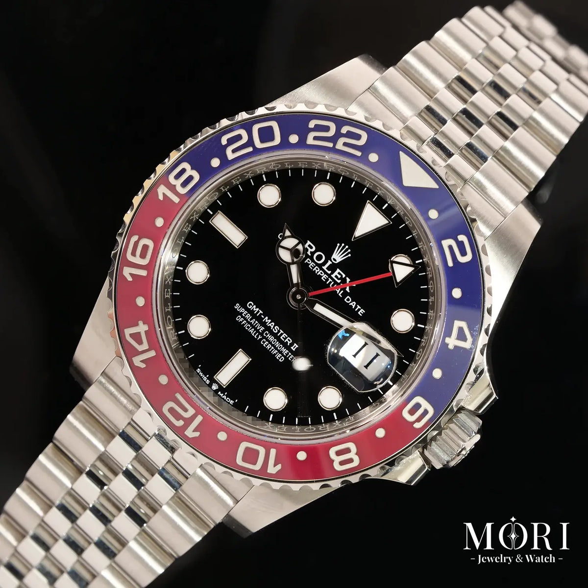 【美品】ロレックス ROLEX GMTマスターII 126710BLRO ジュビリーブレス ペプシ 2023年