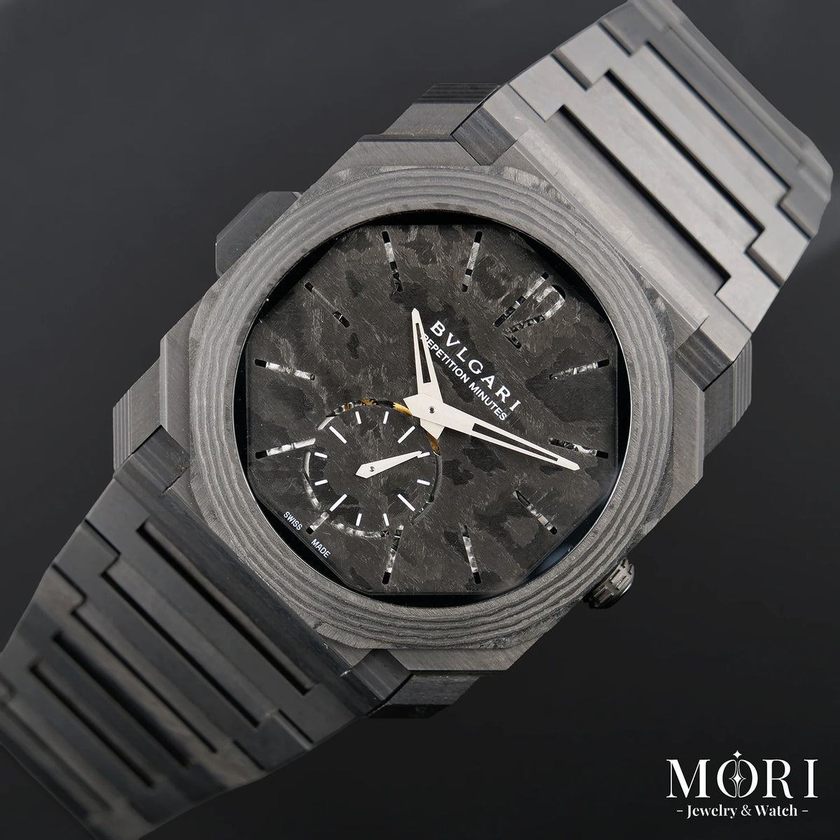 世界限定50本【美品】BVLGARI オクト フィニッシモ ミニッツリピーター SAP102794  | MORI