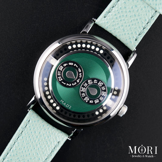 MB&F M.A.D.2 グリーンエディション M.A.D.2 AT グリーン文字盤 SS | MORI