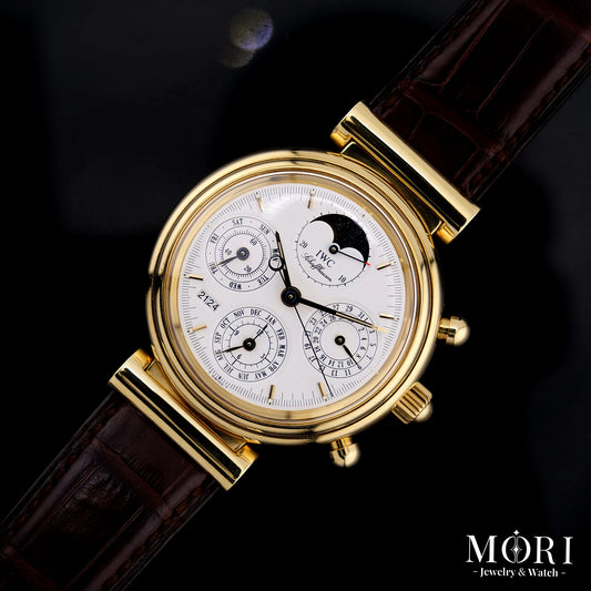 【中古】IWC 3750-03 ダヴィンチ パーペチュアルカレンダー 18KYG 金無垢 | MORI