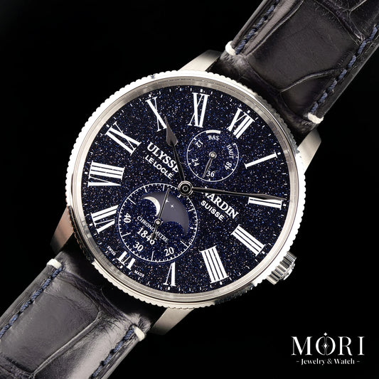 【中古】ユリス・ナルダン 1193-310LE-3A-AVE/1A マリーン トルピユール アベンチュリン 限定300本 Aランク | MORI