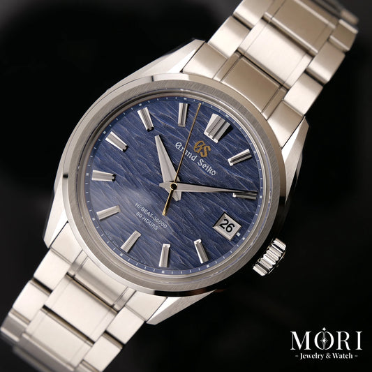 グランドセイコー Grand Seiko SLGH037 エボリューション9 カミネ創業120周年記念限定モデル（世界60本） 神戸港波面ダイヤル Cal.9SA5 SS 保証書付属 | MORI