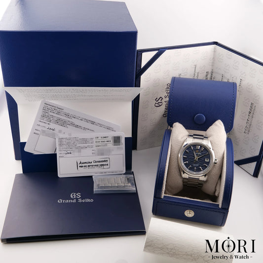 【未使用品】グランドセイコー Grand Seiko SLGH037 エボリューション9 カミネ創業120周年記念限定モデル（世界60本） 神戸港波面ダイヤル Cal.9SA5 SS 保証書付属 | MORI