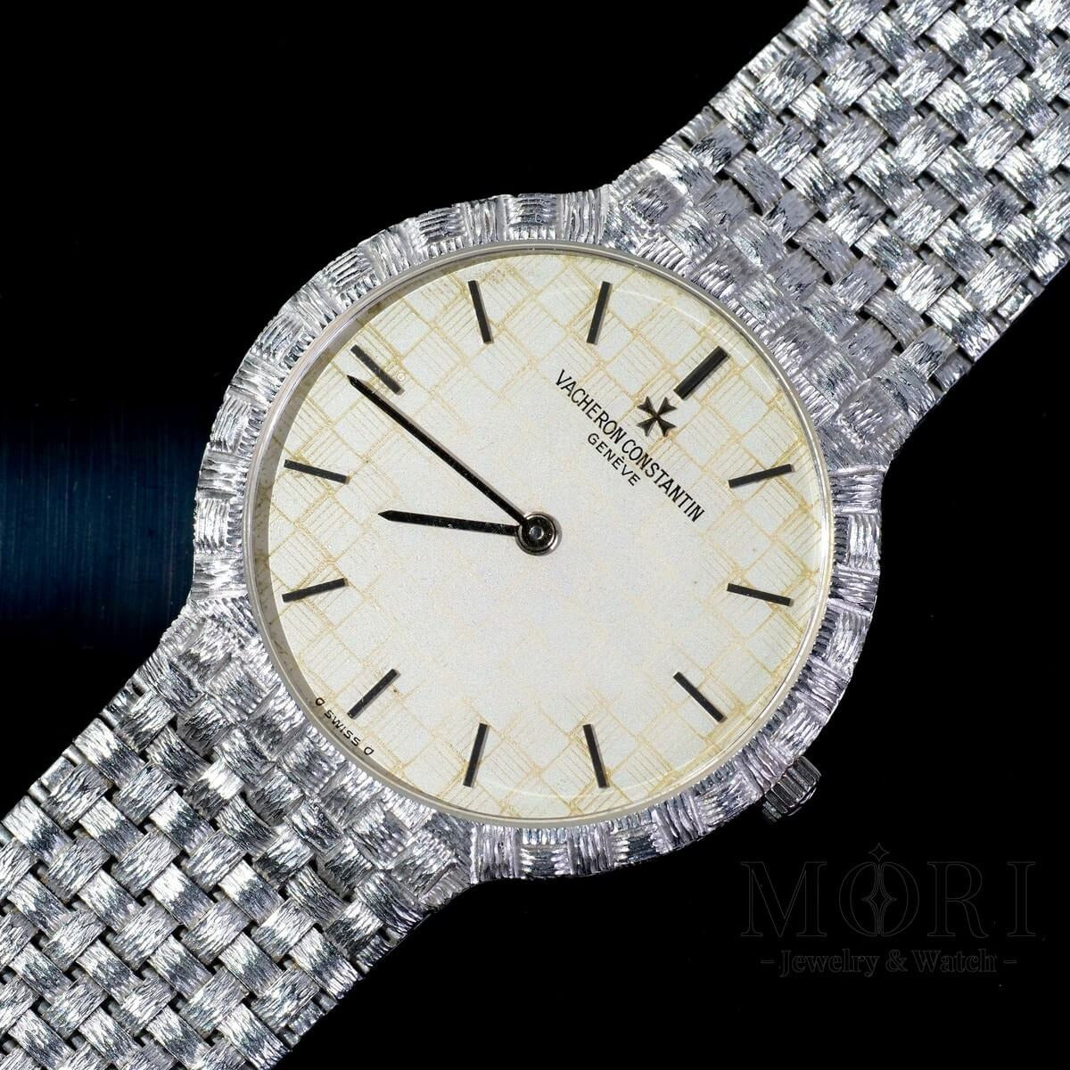 【Vintage】ヴァシュロン・コンスタンタン 31046 メッシュ・ドール WG 手巻き