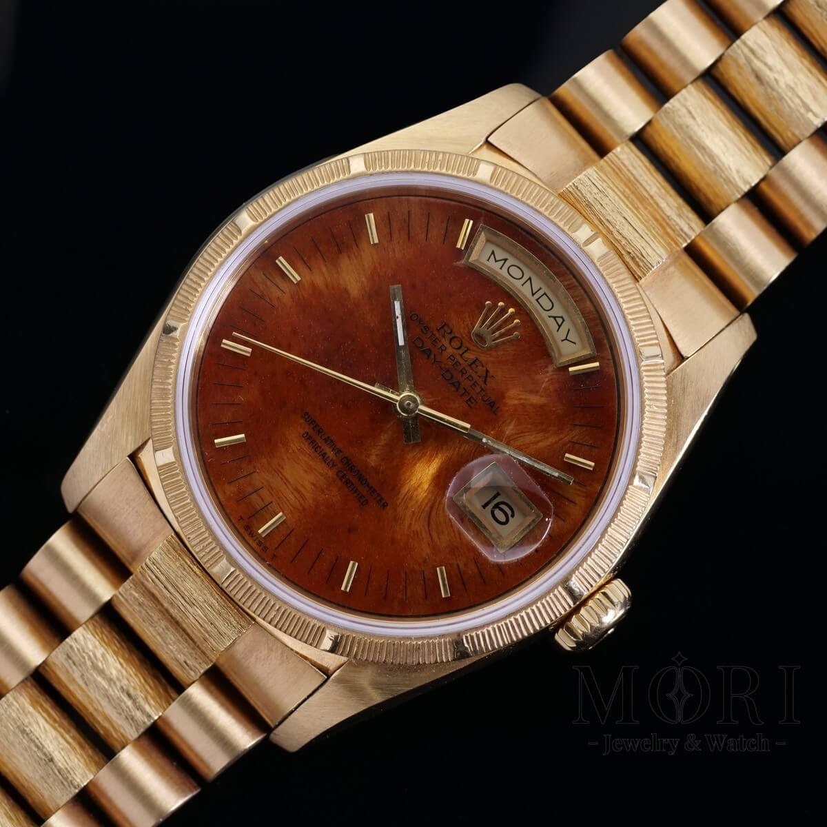 【Vintage】ロレックス ROLEX デイデイト 18248 ウッド 36mm YG　Ⅼ番