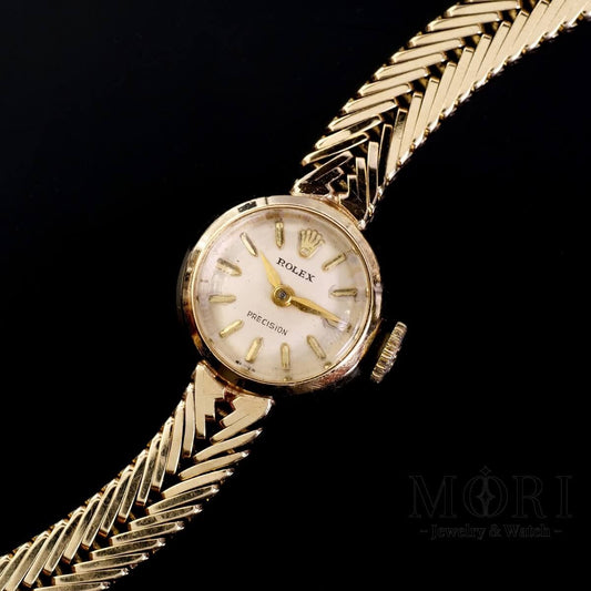 【Vintage】ロレックス YG 手巻き プレシジョン